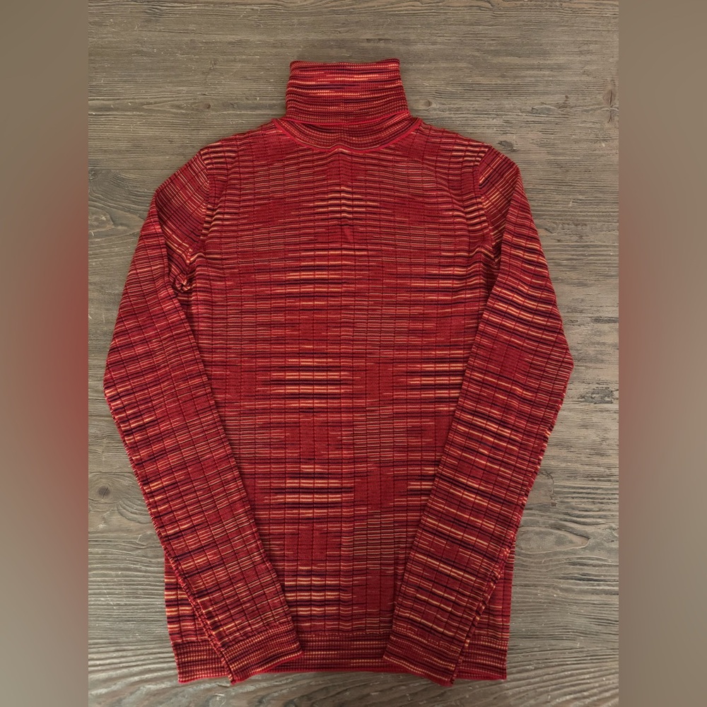 Missoni silk blend turtle neck sweater - XS